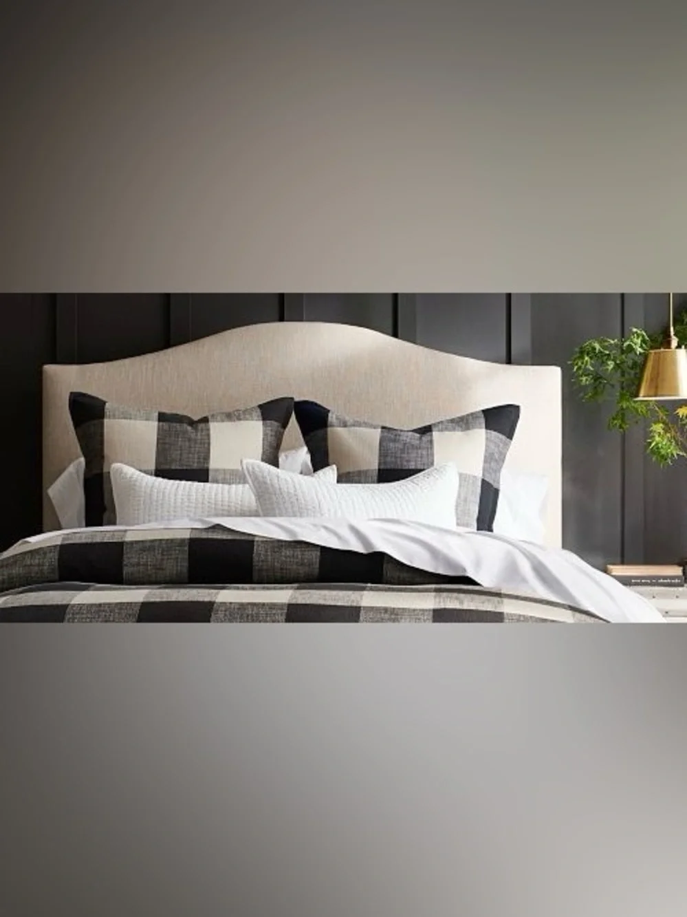 2/ Pottery Barn |  Buffalo Check  Euro Pillow Covers 24”
